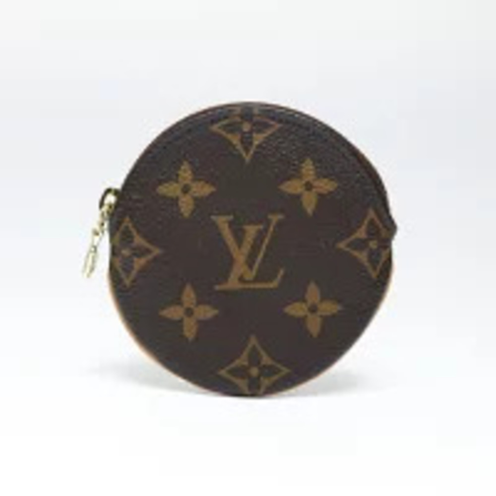 Louis Vuitton Monogram Porte Monnaie Long coin case Wallet Brown